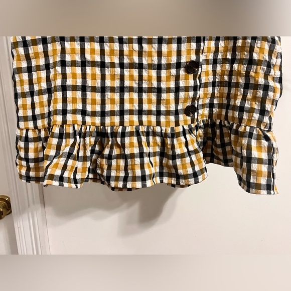 REMOVING TODAY FINAL PRICE NWT P.CILL Seersucker Plaid Skirt - Picture 5 of 7